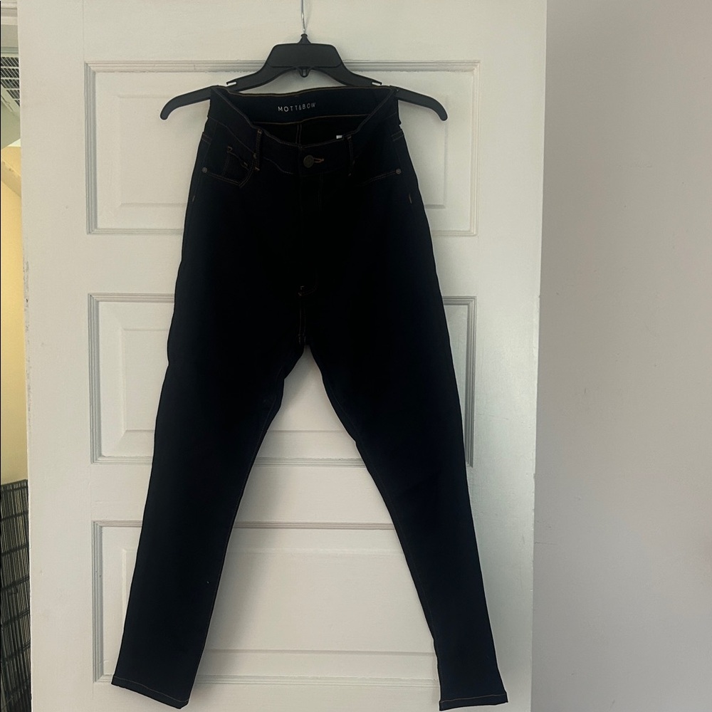 Motiflow Women's Dark Straight Leg Jeans
